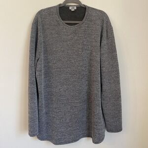 One Bone Bullet Shirt Mens 2XL (1) Textured Long Sleeve Black White Pattern